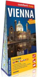 Bécs comfort várostérkép 2025 (ISBN: 9788383554273)