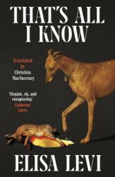 That's All I Know (ISBN: 9781914198786)