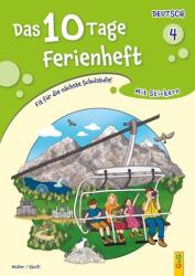 Das 10 Tage Ferienheft Deutsch 4 (ISBN: 9783707425437)