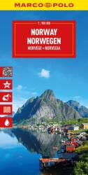 MARCO POLO Reisekarte Norwegen 1: 900.000 (ISBN: 9783575022042)