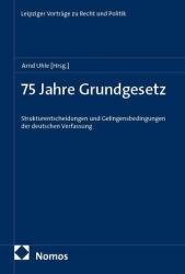 75 de ani de Legea Fundamentală (ISBN: 9783756033003)