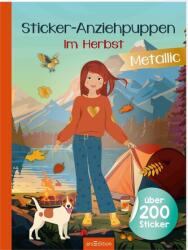Sticker-Anziehpuppen Metallic - Im Herbst (ISBN: 9783845865416)