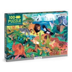 Animale din lume - puzzle 100 piese (ISBN: 9780735386167)