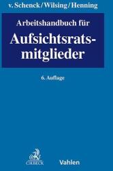 Arbeitshandbuch für Aufsichtsratsmitglieder (ISBN: 9783800671267)