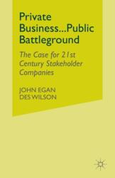 Private Business-Public Battleground (ISBN: 9781349425549)