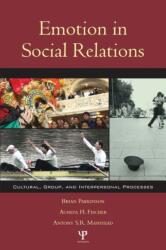 Emotion in Social Relations (ISBN: 9781841690469)