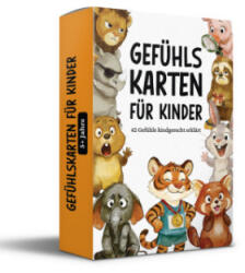 42 Gefühlskarten für Kinder - Emotionskarten für Selbstregulation und Empathievermögen (ISBN: 9783689051150)