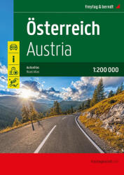 Austria, Road Atlas 1: 200.000 (ISBN: 9783707920864)