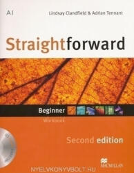 Lindsay Clanfield, Adrian Tennant: Straightforward 2nd Edition Beginner Workbook without answer key and Audio CD (ISBN: 9780230422964)
