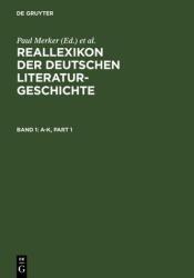 Lexicon real al istoriei literaturii germane (ISBN: 9783110172522)
