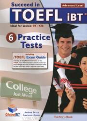 Succeed in TOEFL 6 Practice Tests Teacher's book - Andrew Betsis (ISBN: 9781904663836)