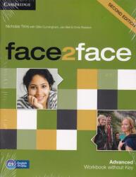 face2face Advanced Workbook without Key (ISBN: 9781107621855)