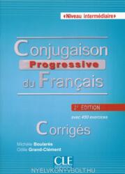 Conjugaison progressive du francais 2ed intermediate klucz - Clément Odile Grand (ISBN: 9782090381368)