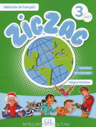 Hélene Vanthier: ZigZag 3 Méthode de francais Livre de l'éleve + CD Audio A2.1 (ISBN: 9782090383935)