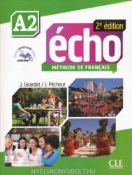 Jacques Pécheur Jacky Girardet: Écho A2 Méthode de francais 2eme édition Livre + CD audio MP3 + Portfolio (ISBN: 9782090385922)