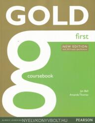 Gold First New Edition Coursebook (ISBN: 9781447907145)