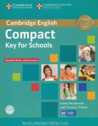 Compact Key for Schools Student's Book without answers with CD-ROM (ISBN: 9781107618633)