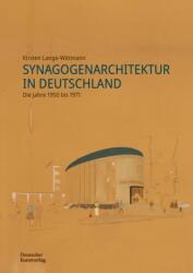 Synagogenarchitektur in Deutschland (ISBN: 9783422802612)