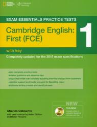 Exam Essentials: Cambridge First Practice Tests 1 W/Key + DVD-ROM (ISBN: 9781285744926)