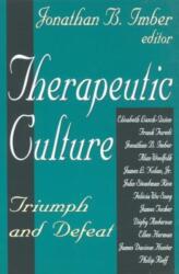 Therapeutic Culture (ISBN: 9780765805928)