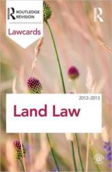 Land Law Lawcards 2012-2013 (ISBN: 9780415683432)