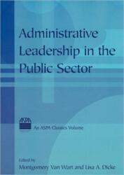 Conducere administrativă în sectorul public (ISBN: 9780765613486)