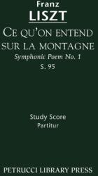 Ce qu'on entend sur la montagne, S. 95 (ISBN: 9781608740215)