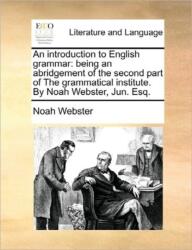 An Introduction to English Grammar (ISBN: 9781170889183)