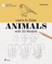 Learn to Draw Animals with 50 Models (ISBN: 9788410650633)