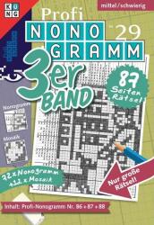 Profi-Nonogramm 3er-Band Nr. 29 (ISBN: 9783905573916)