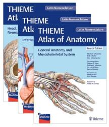 THIEME Atlas of Anatomy, Latin Nomenclature, Three Volume Set, Fourth Edition (ISBN: 9781684207541)