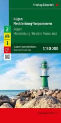 Rügen - Mecklenburg-Vorpommern, Straßen- und Freizeitkarte 1: 150.000, freytag & berndt (ISBN: 9783707920932)