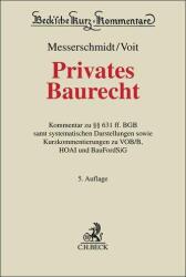 Drept privat al construcțiilor (ISBN: 9783406831706)