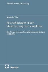 Creditori financiari în stabilizarea debitorului (ISBN: 9783756036585)