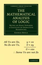Analiza matematică a logicii (ISBN: 9781108001014)
