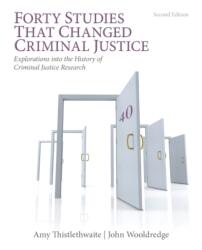 Forty Studies that Changed Criminal Justice (ISBN: 9780133008654)