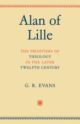 Alan of Lille (ISBN: 9780521094269)