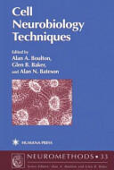 Cell Neurobiology Techniques (2014)