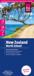 Új-Zéland északi sziget térkép (laminált) / Reise Know-How (ISBN: 9783831775224)