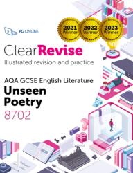 ClearRevise AQA GCSE English Literature: Unseen poetry (ISBN: 9781916518032)