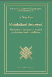 Mondattani elemzések (ISBN: 9789634092445)