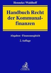 Recht der Kommunalfinanzen (ISBN: 9783406793851)
