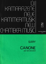 CANONE PER SEI ESCUTORI, PARTITÚRA (ISBN: 9786470230192)