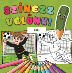 Színezz velünk! Foci (ISBN: 9789636650506)
