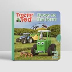 Tractor Ted Down on the Farm, Push Pull Slide (ISBN: 9781917249102)