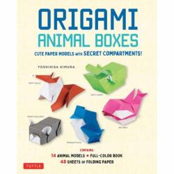 Origami Animal Boxes Kit (ISBN: 9780804859721)