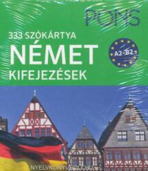 PONS szókártyák német kifejezések 333 szó (ISBN: 9786155258749)