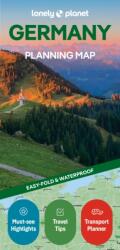 Lonely Planet Germany Planning Map (ISBN: 9781806533299)