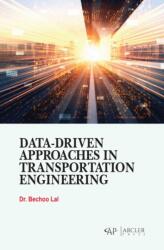 Data-Driven Approaches in Transportation Engineering (ISBN: 9781779569783)
