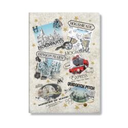 The Wizarding World (Harry Potter Collection) A4 Grid Cahier (ISBN: 9781408765760)